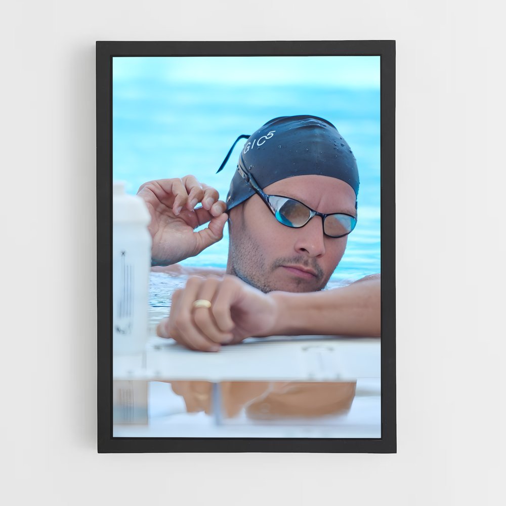 Poster Jan de frodeno – affiche Athlétisme (vue 2)